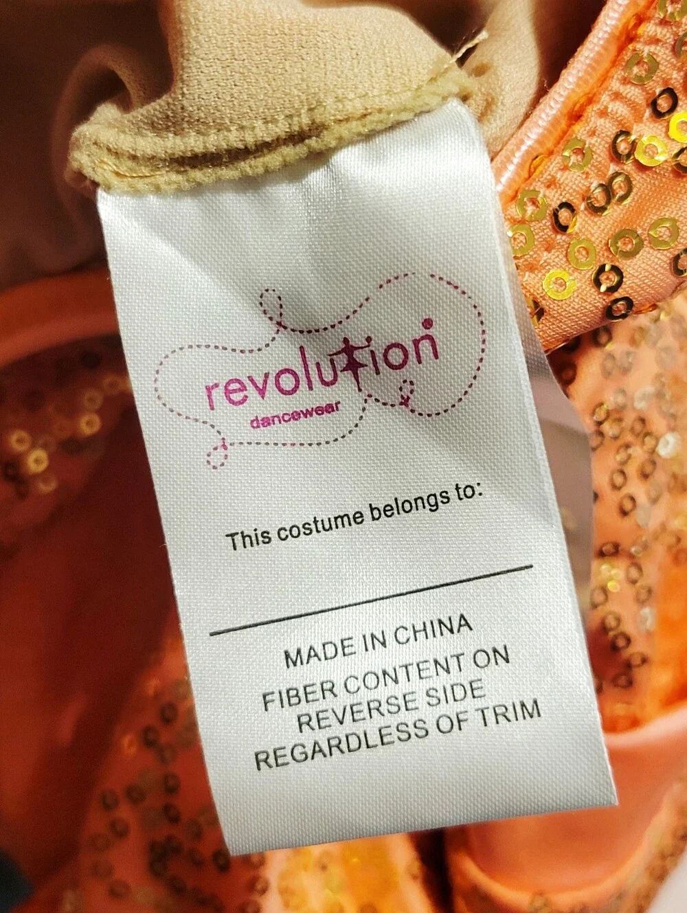 Revolution shimmery orange